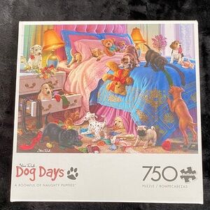 750 piece puppy puzzle